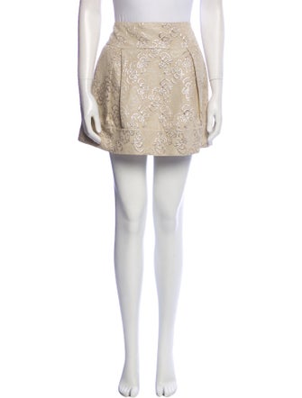 Simonetta Virgin Wool Mini Skirt