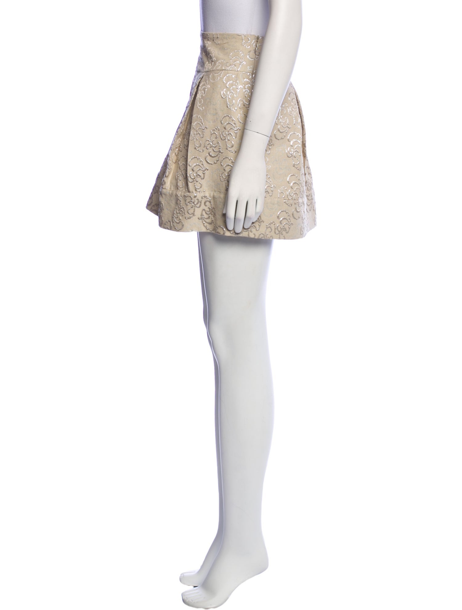 Simonetta Virgin Wool Mini Skirt