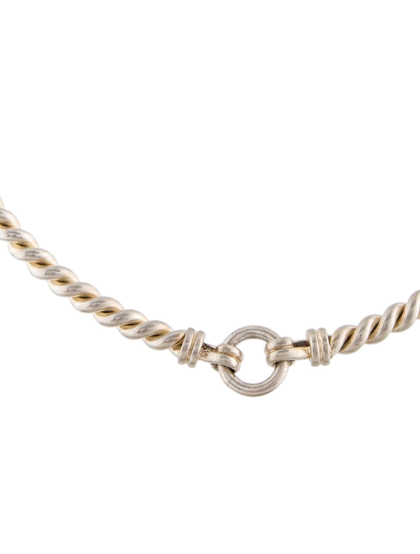 Slane Twist Collar Necklace Sterling Silver Collar, Necklaces