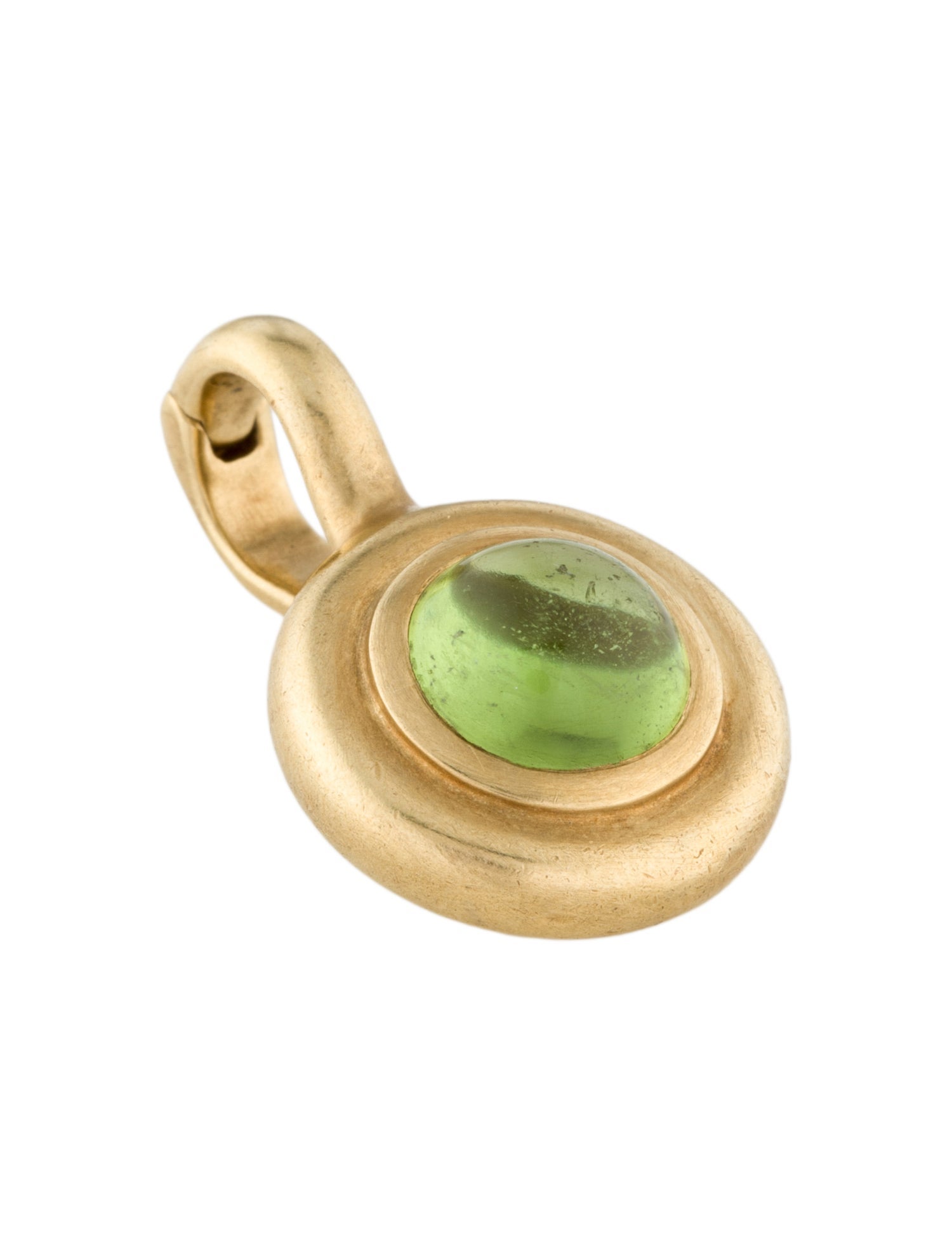 Slane 18K 4.28ct Peridot Pendant