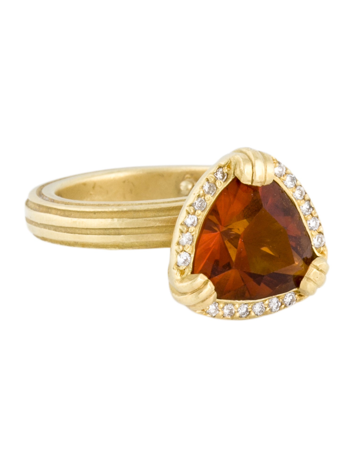 Slane 18K Diamond & Citrine Cocktail Ring