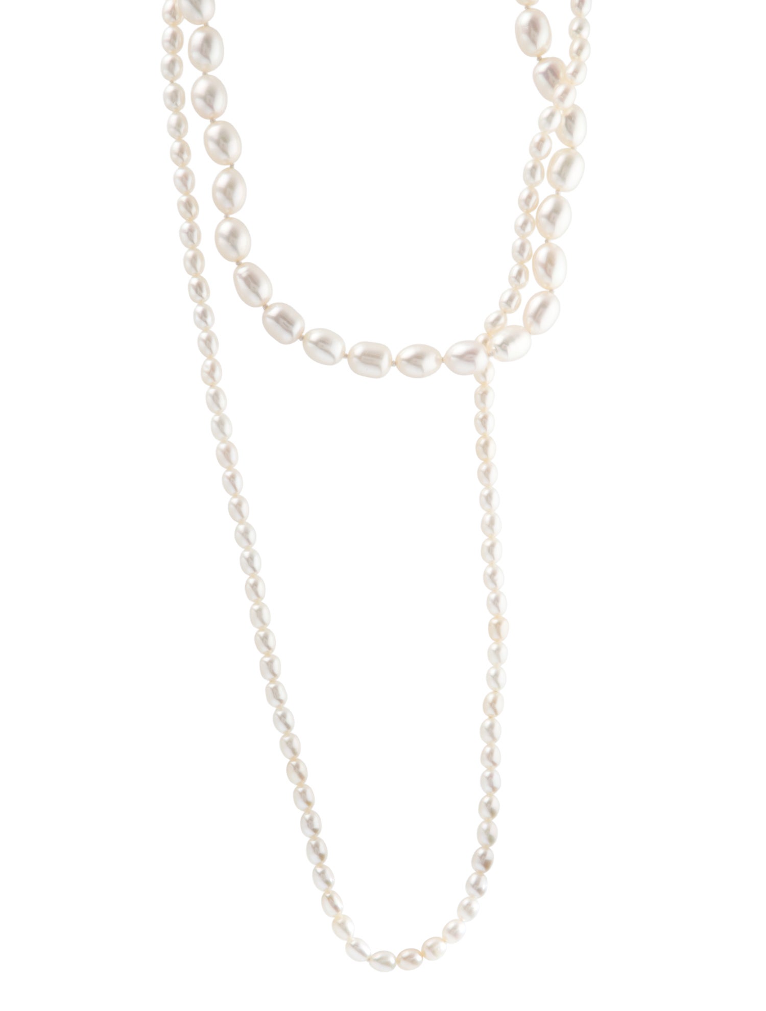 Slane 18K Pearl Double Strand Toggle Necklace