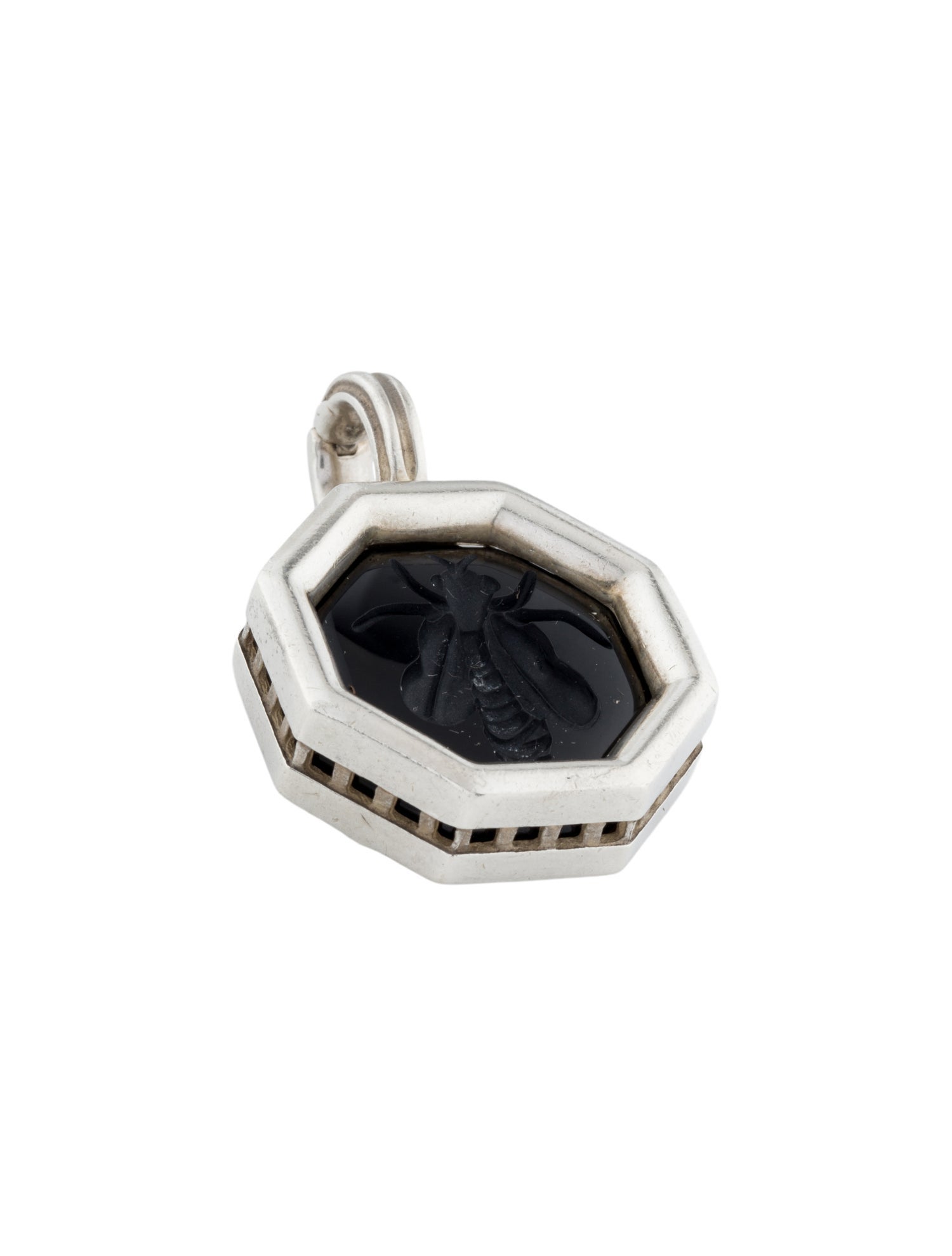 Slane Onyx Bee Intaglio Pendant