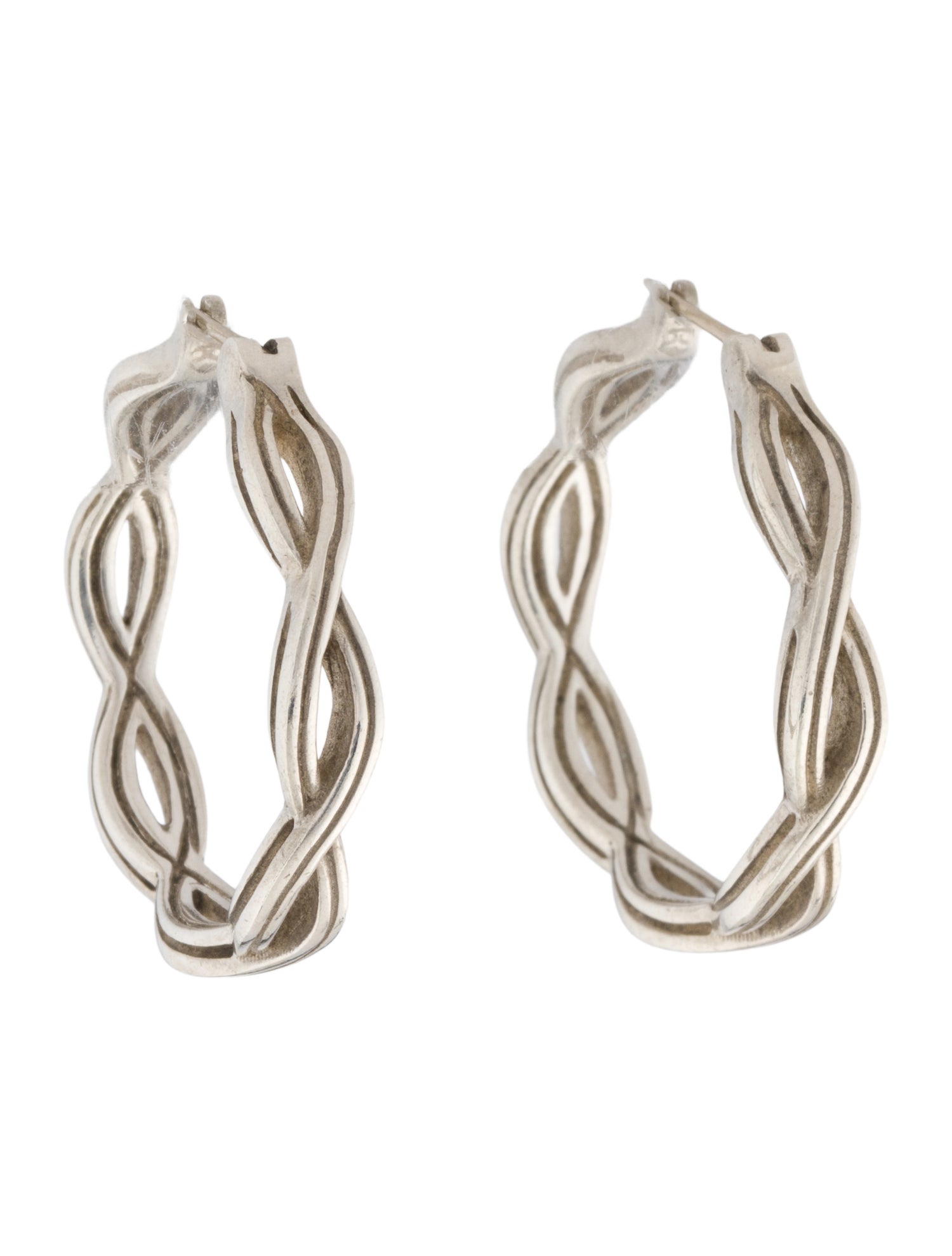 Slane Braided Hoop Earrings