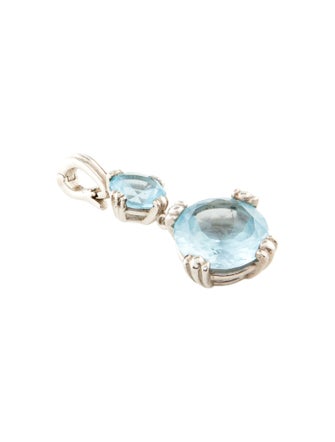 Slane Topaz Calypso Double Drop Pendant