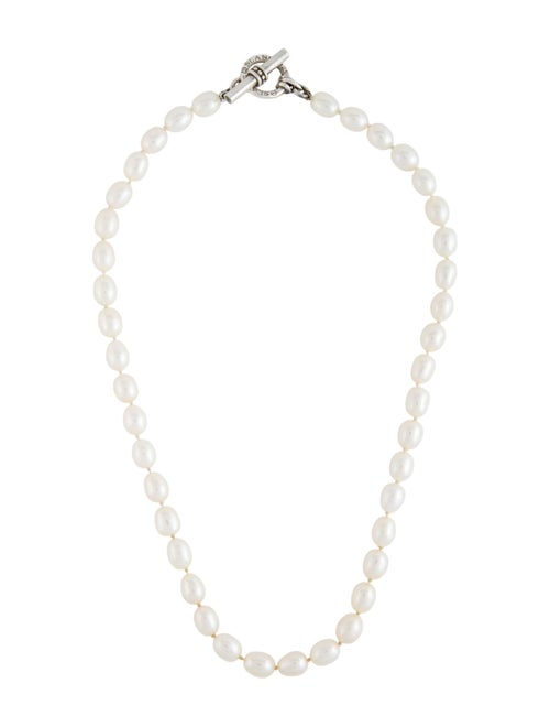 Slane Pearl Bead Strand Toggle Necklace