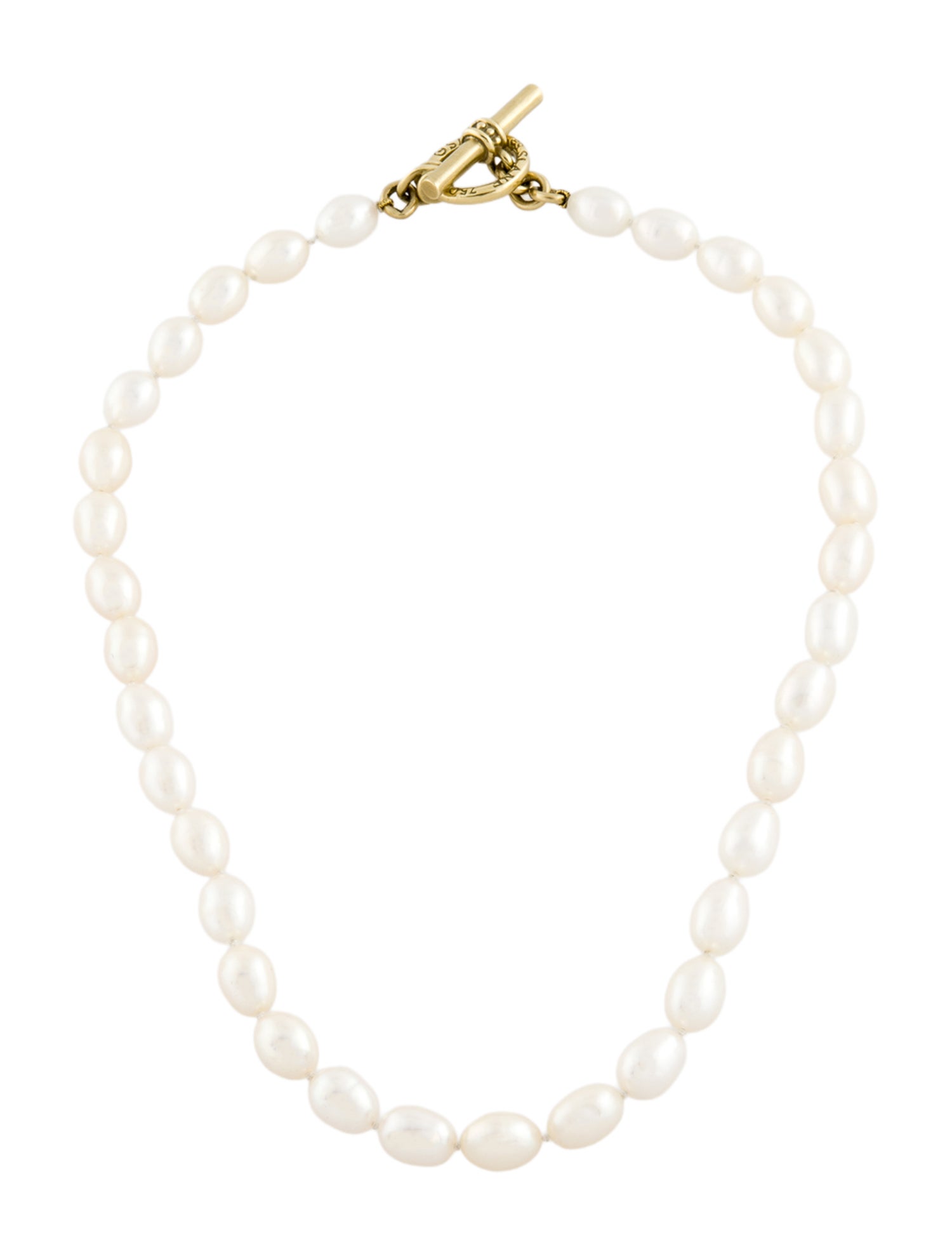 Slane 18K Pearl Strand Toggle Necklace