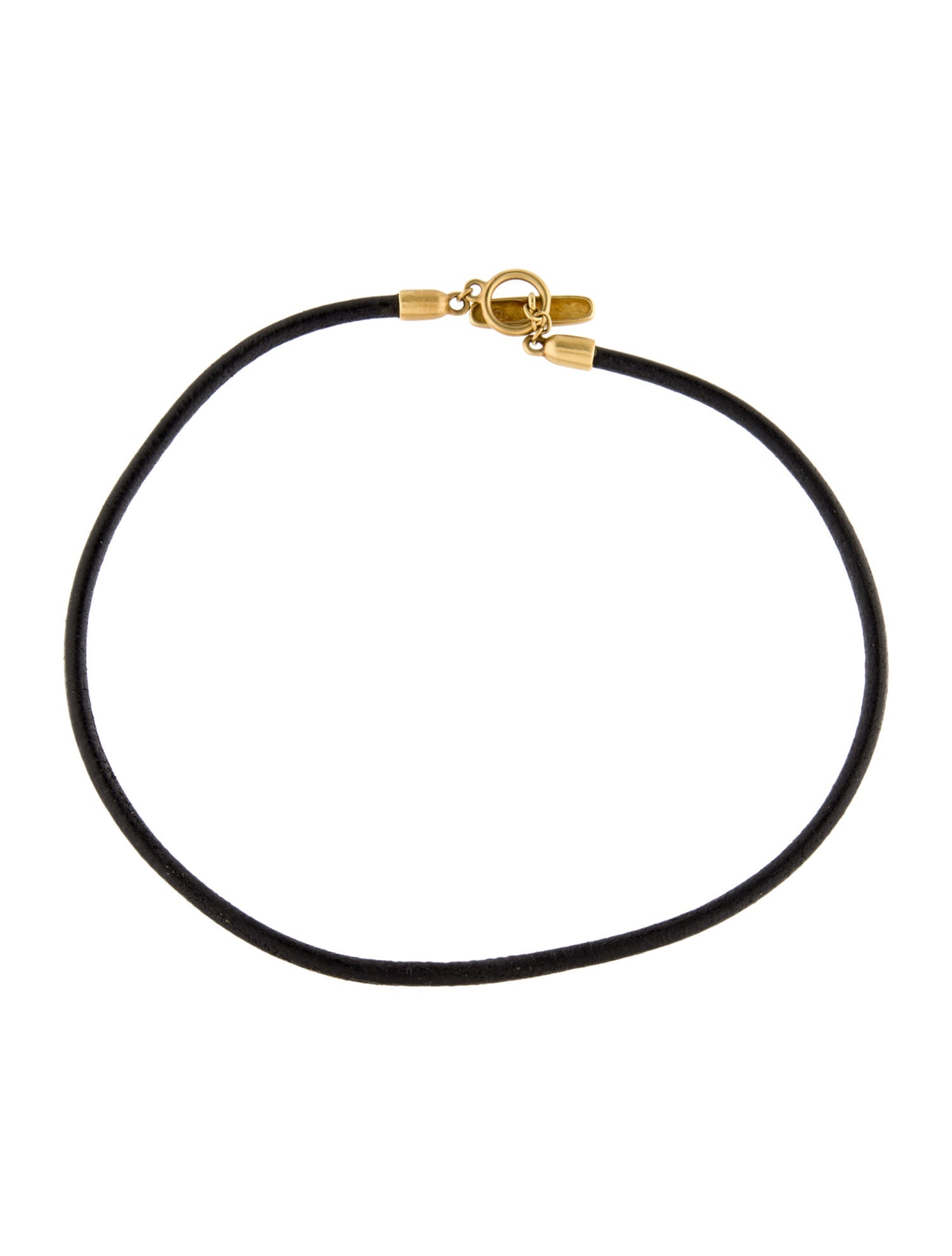Slane 18K Leather Cord Toggle Necklace