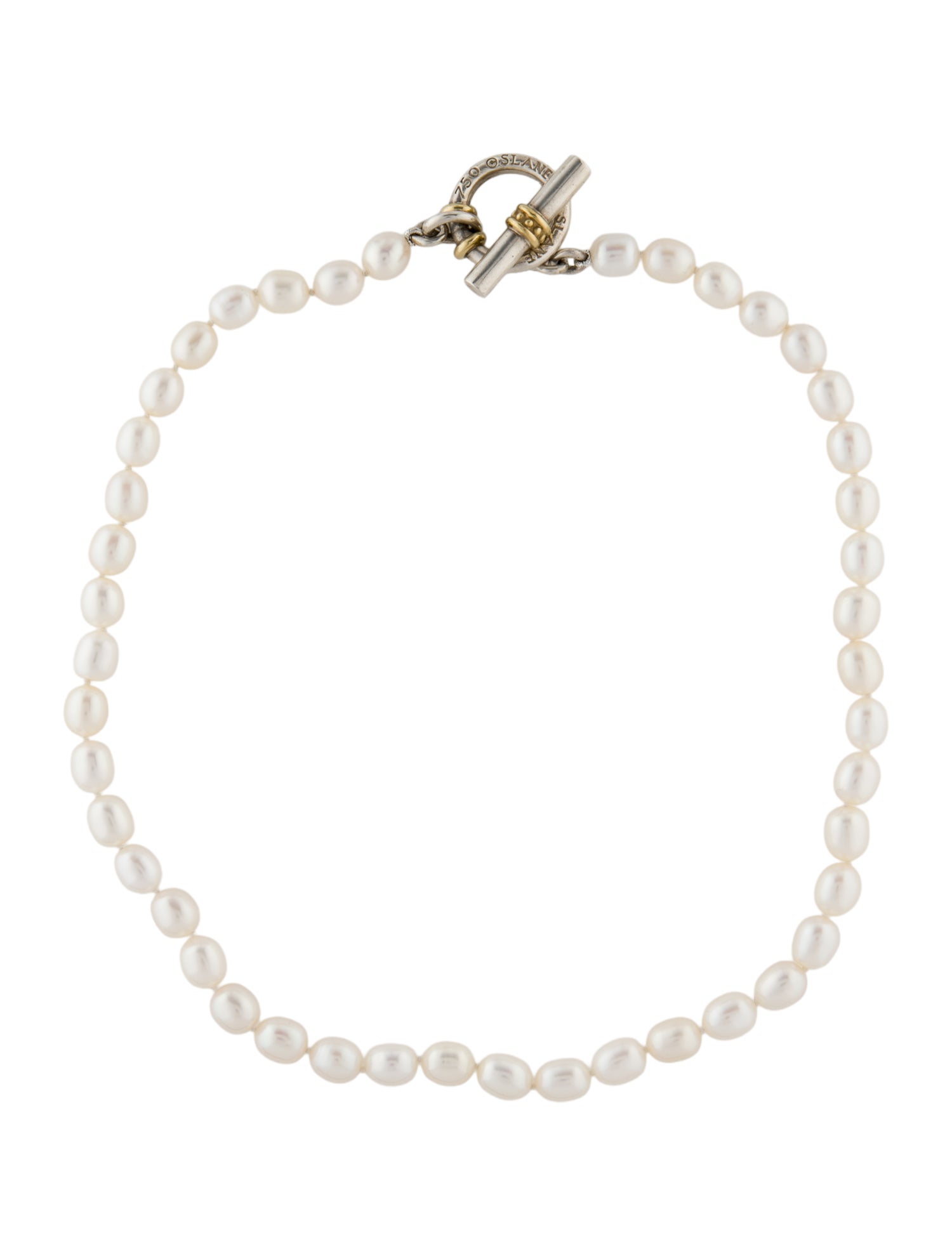 Slane Pearl Strand Toggle Necklace