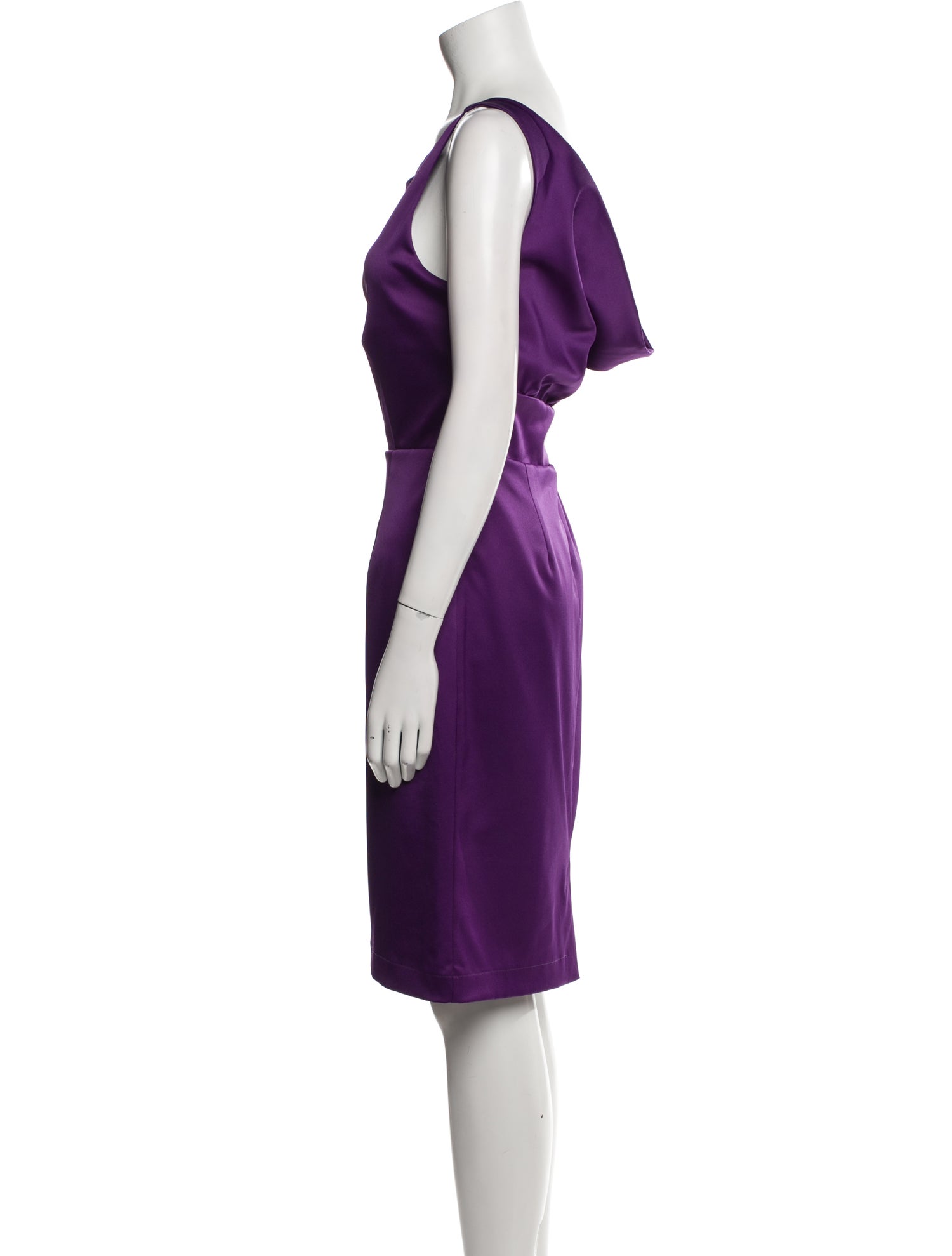Sara Berman Cowl Neck Knee-Length Dress