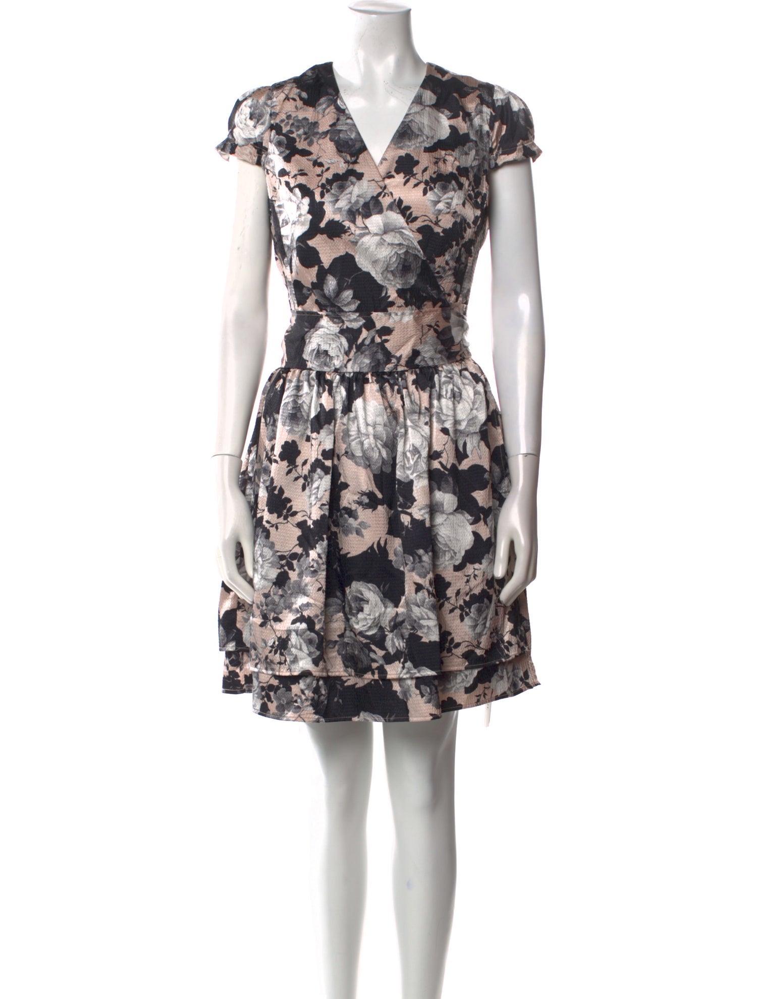 Sara Berman Silk Mini Dress