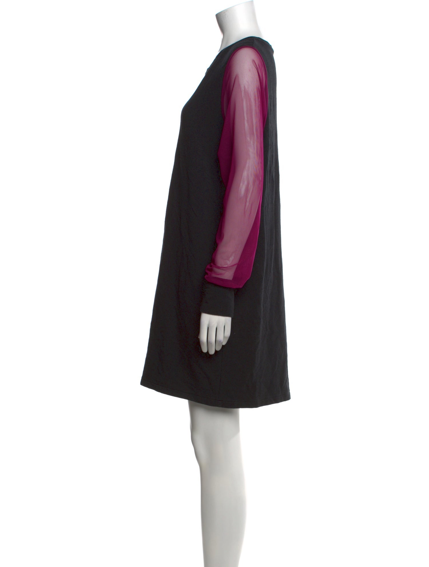 Sara Berman Colorblock Pattern Mini Dress