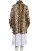 Sara Berman Animal Print Faux Fur Coat