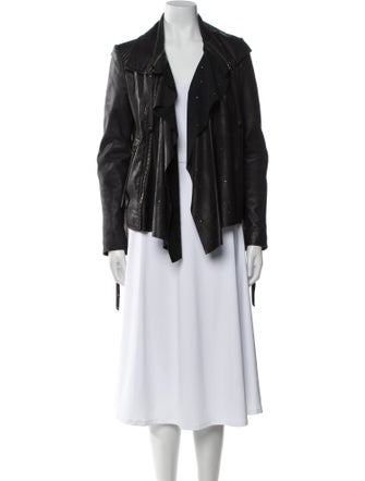 Sara Berman Linen Biker Jacket