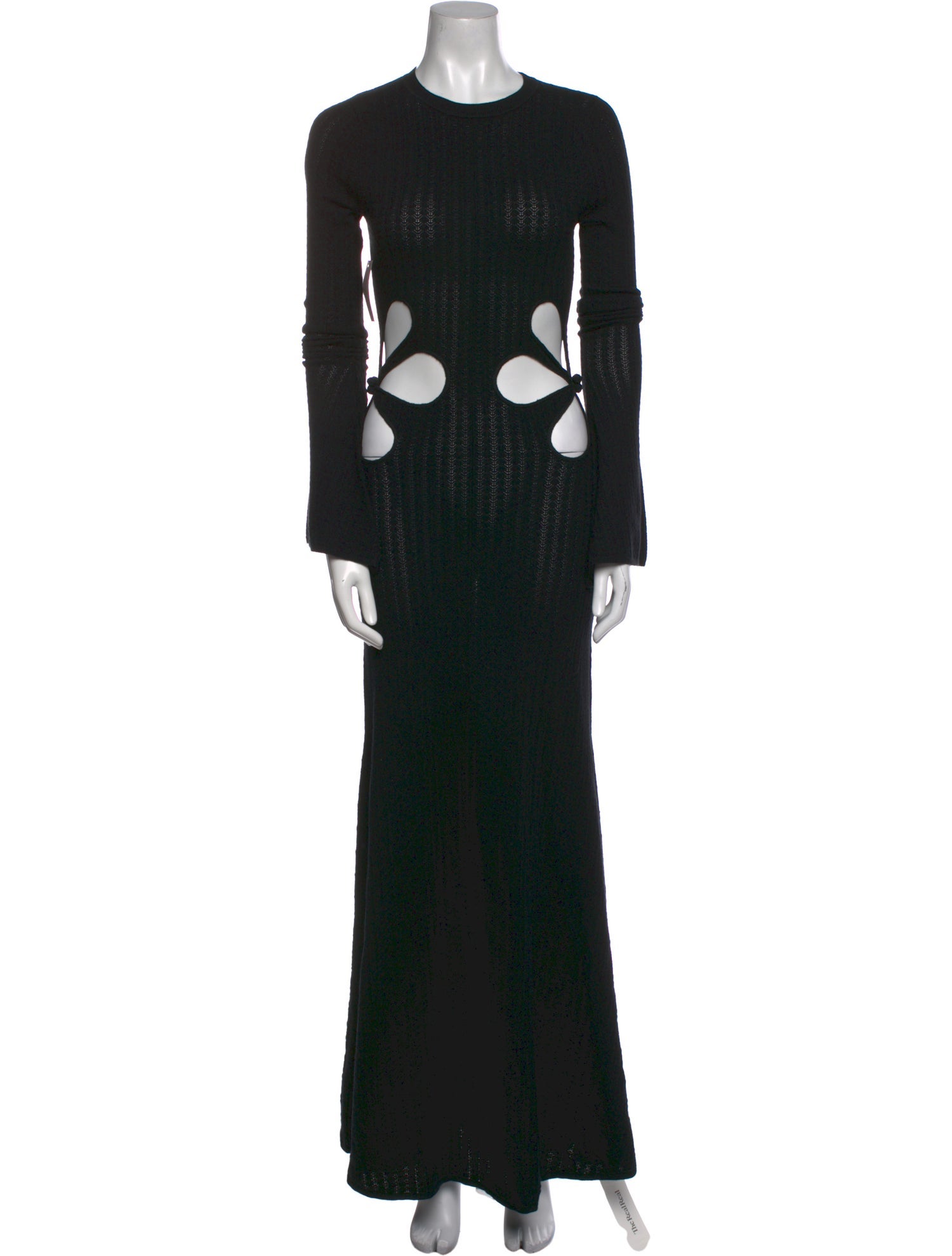 Saulee Crew Neck Long Dress