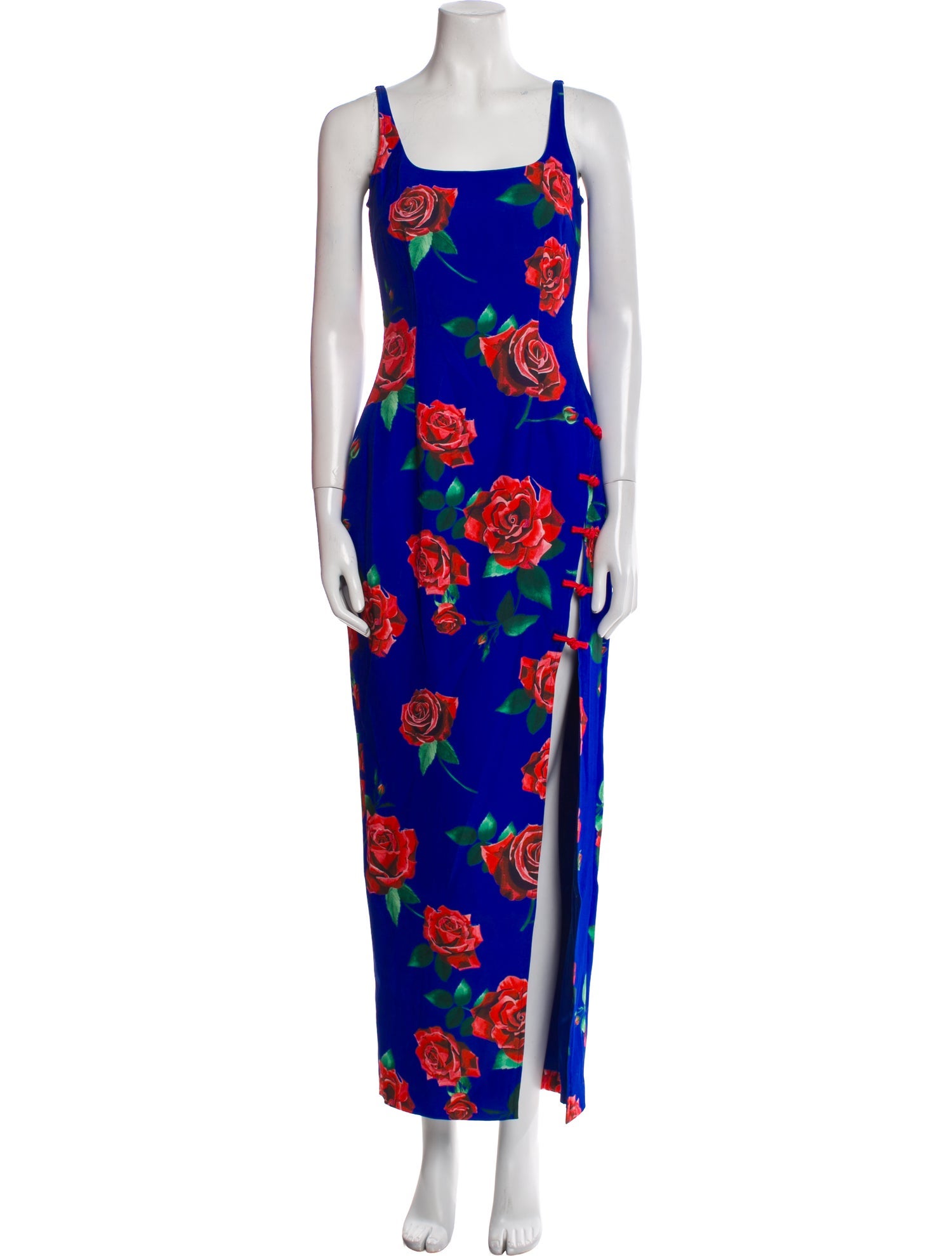 Saulee Floral Print Long Dress