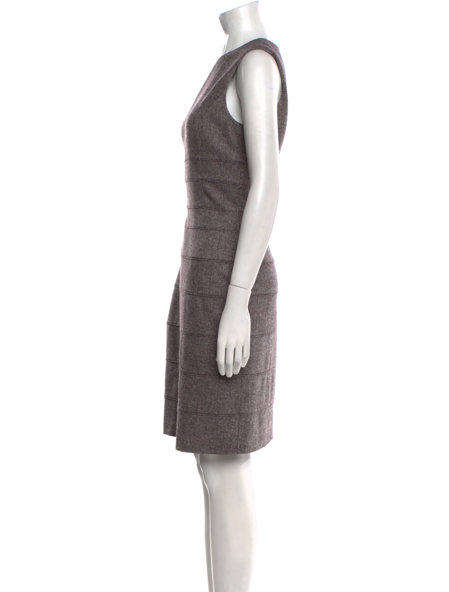 Strenesse Virgin Wool Knee-Length Dress