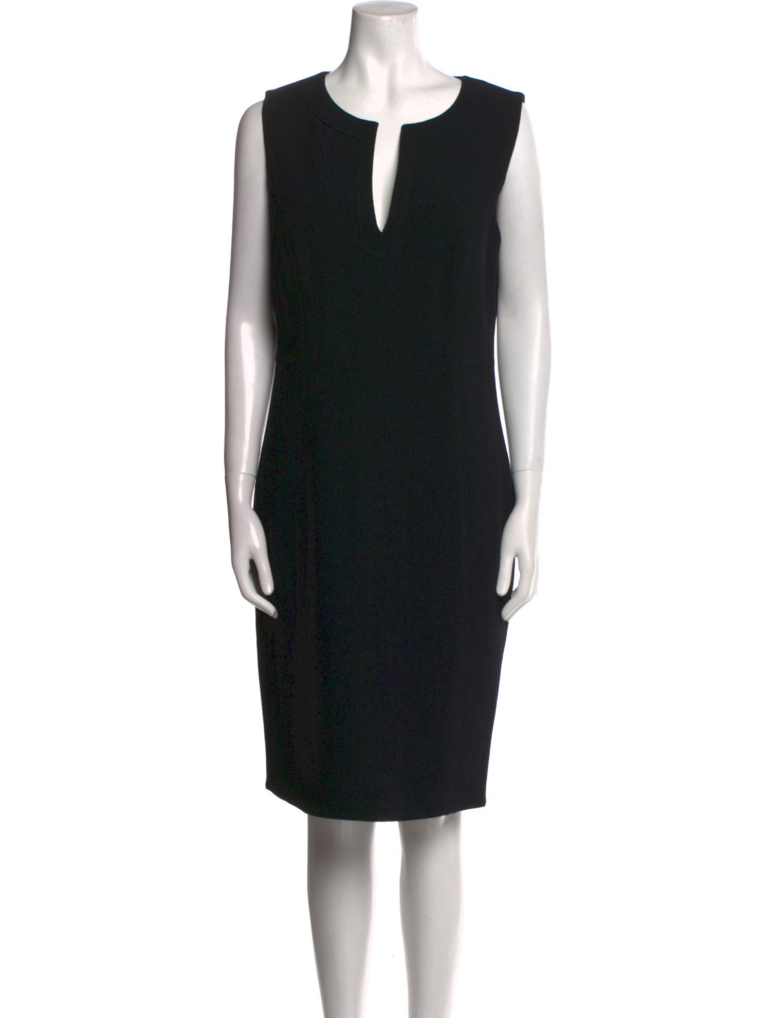 Strenesse Virgin Wool Knee-Length Dress