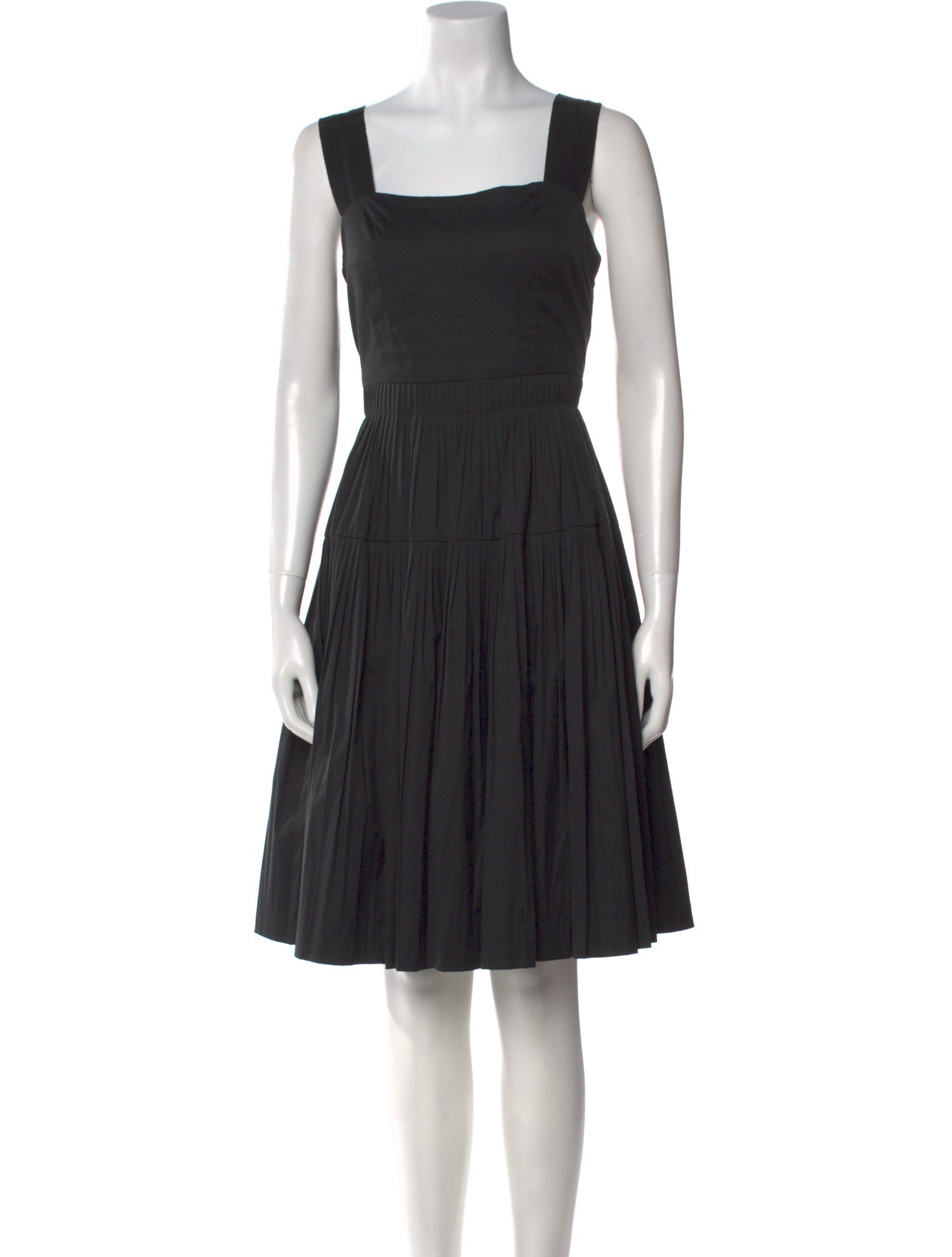 Strenesse Square Neckline Knee-Length Dress