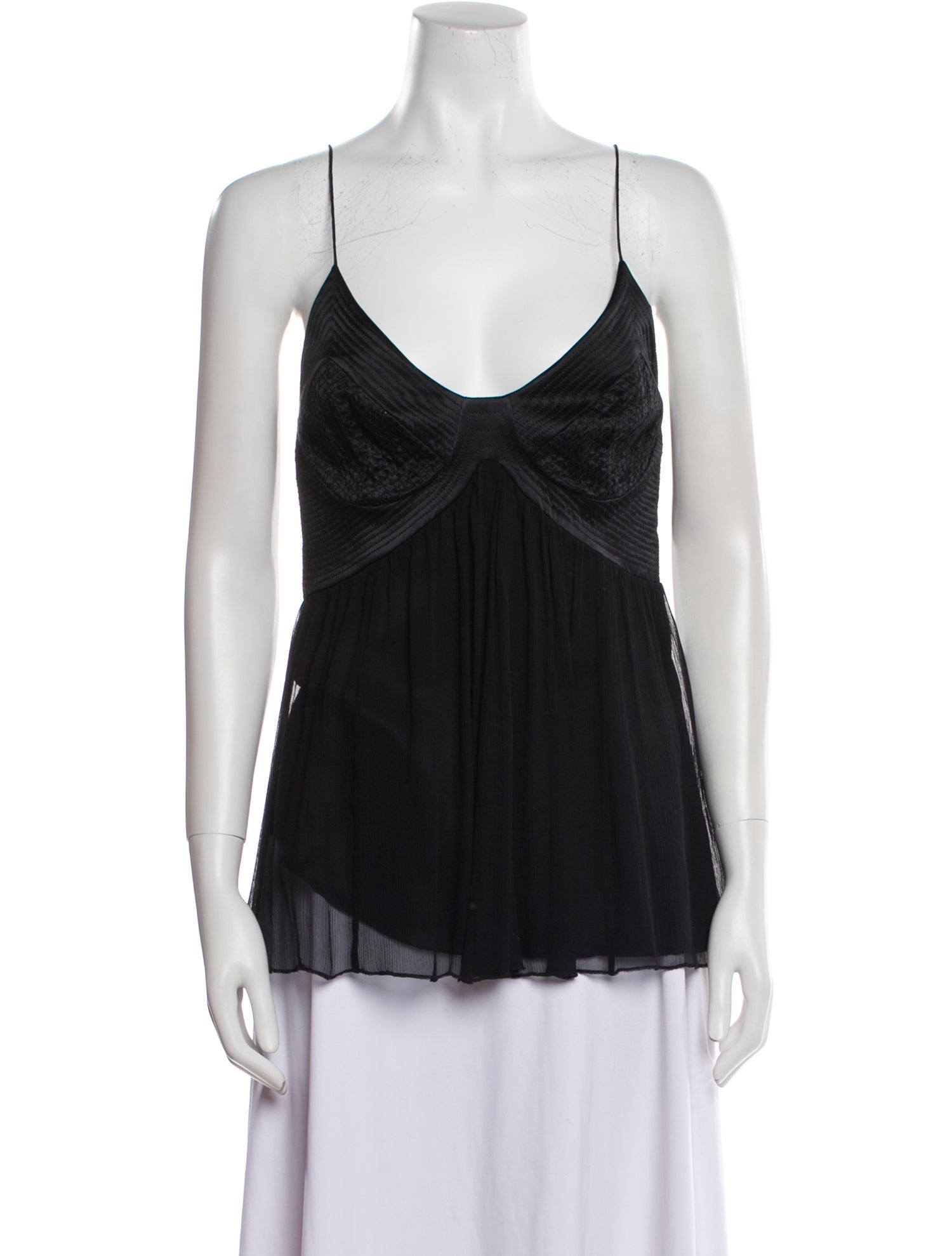 Strenesse Silk V-Neck Top