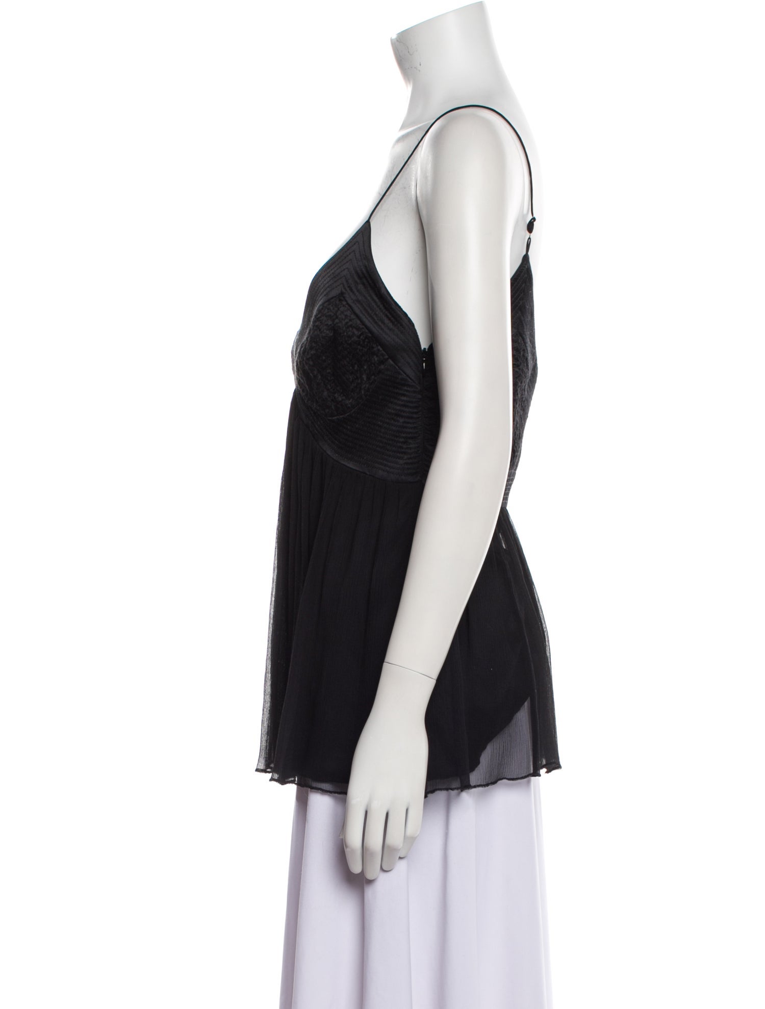 Strenesse Silk V-Neck Top