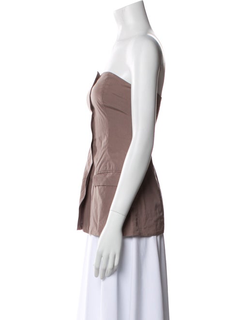Strenesse Silk Strapless Top
