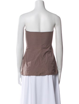 Strenesse Silk Strapless Top