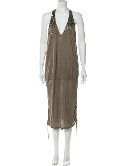 Sass & Bide Halterneck Midi Length Dress w/ Tags G