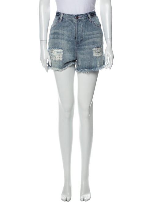 Sass & Bide Mini Shorts Blue