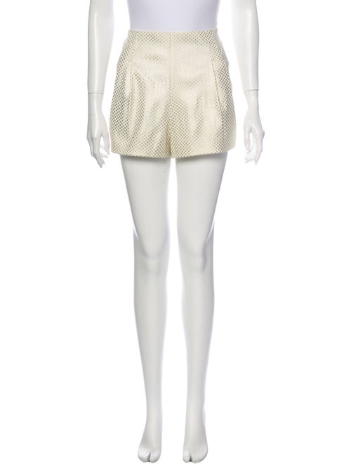 Sass & Bide Mini Shorts Gold