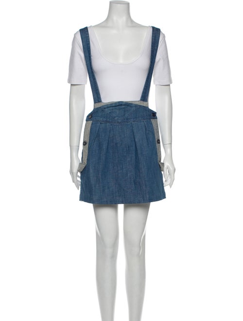 Sass & Bide Mini Skirt Blue
