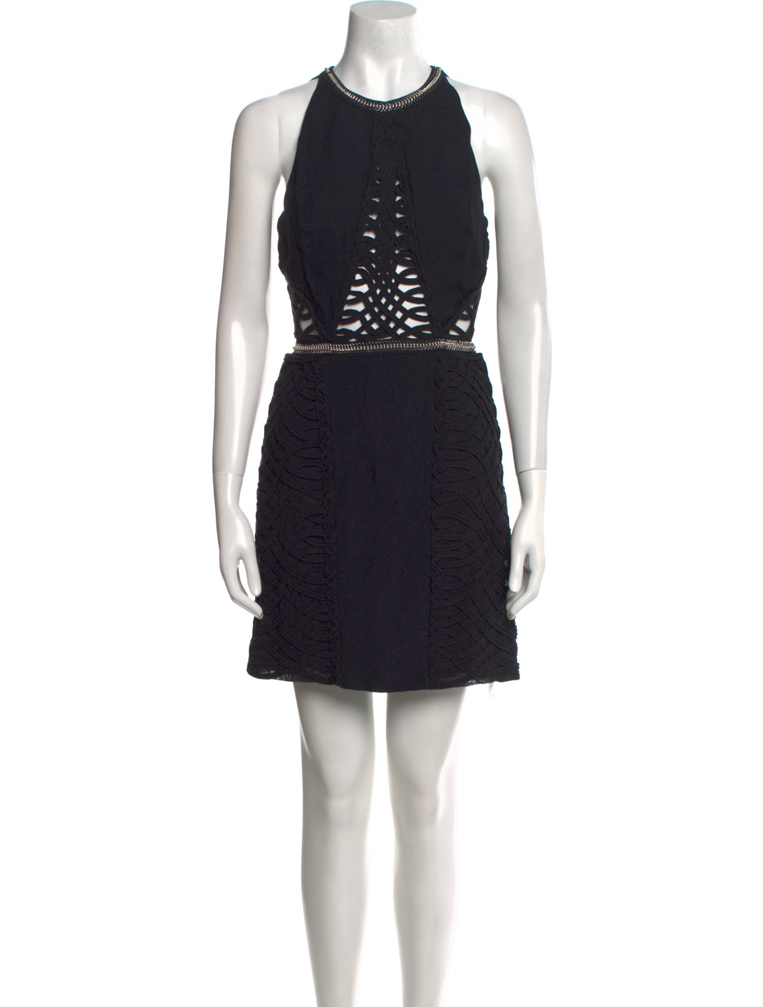 Sass & Bide Crew Neck Mini Dress