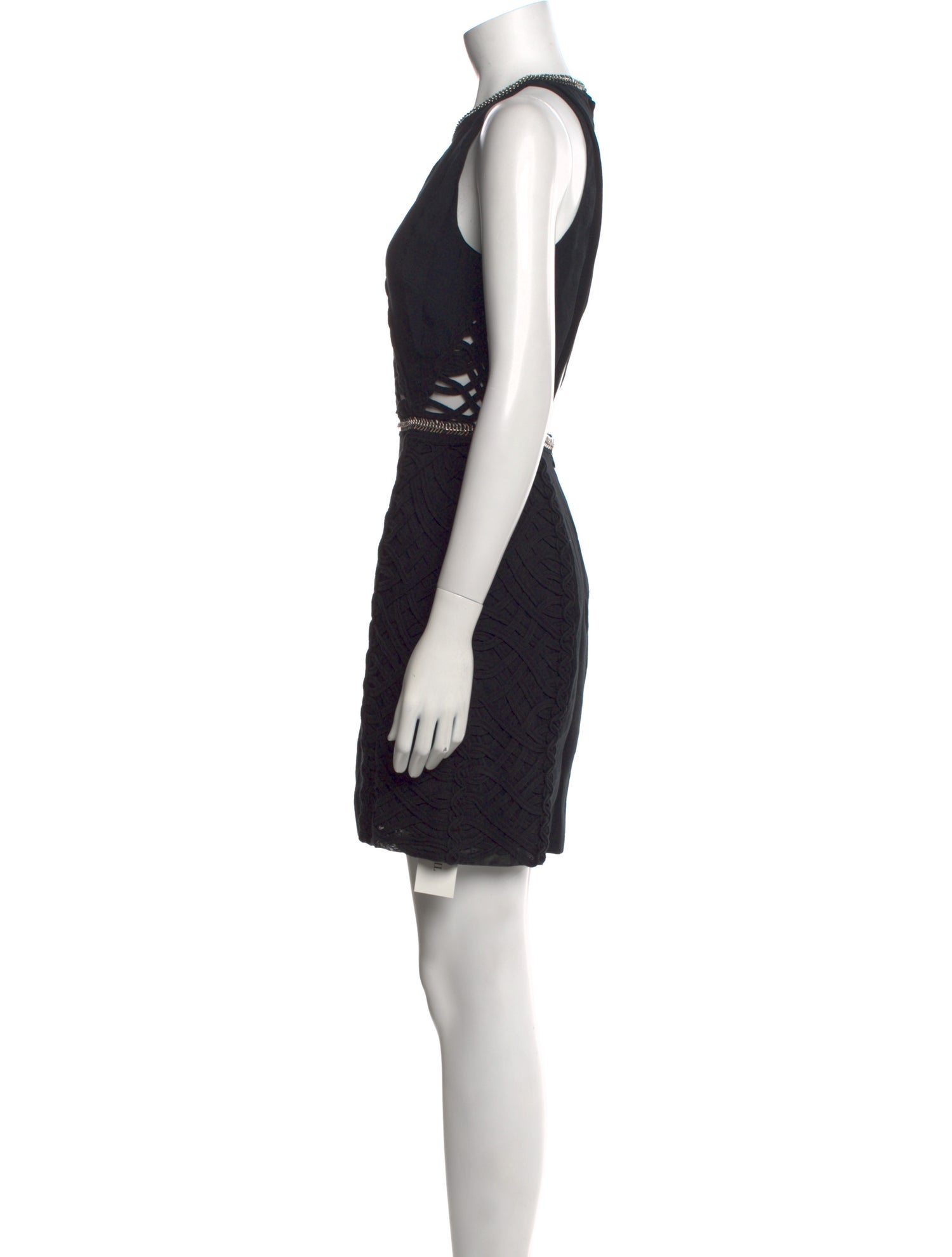 Sass & Bide Crew Neck Mini Dress