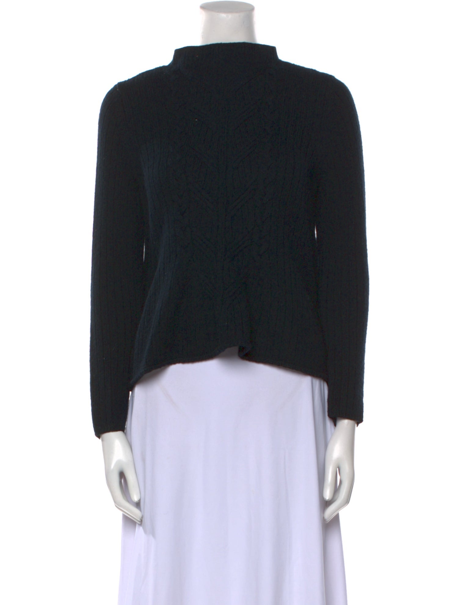 Sass & Bide Merino Wool Mock Neck Sweater