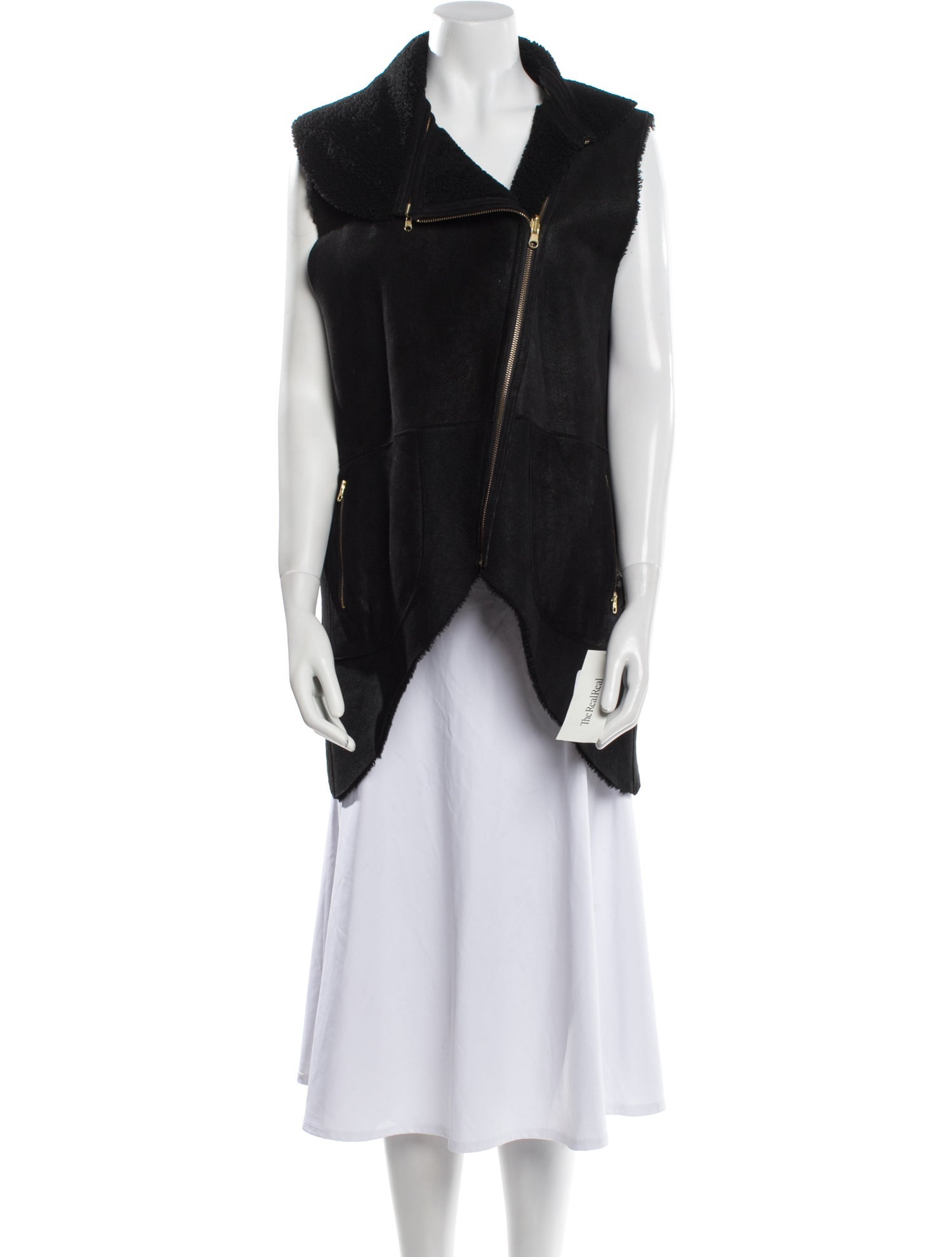 Sass & Bide Lamb Leather Vest