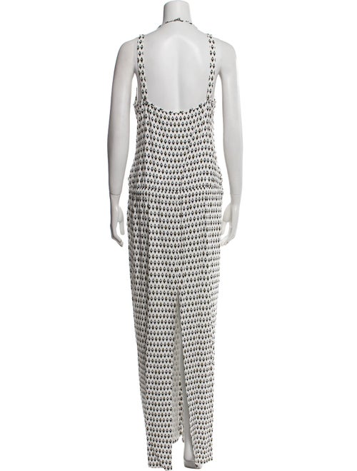 Sass & Bide Printed V-Neck Jumpsuit