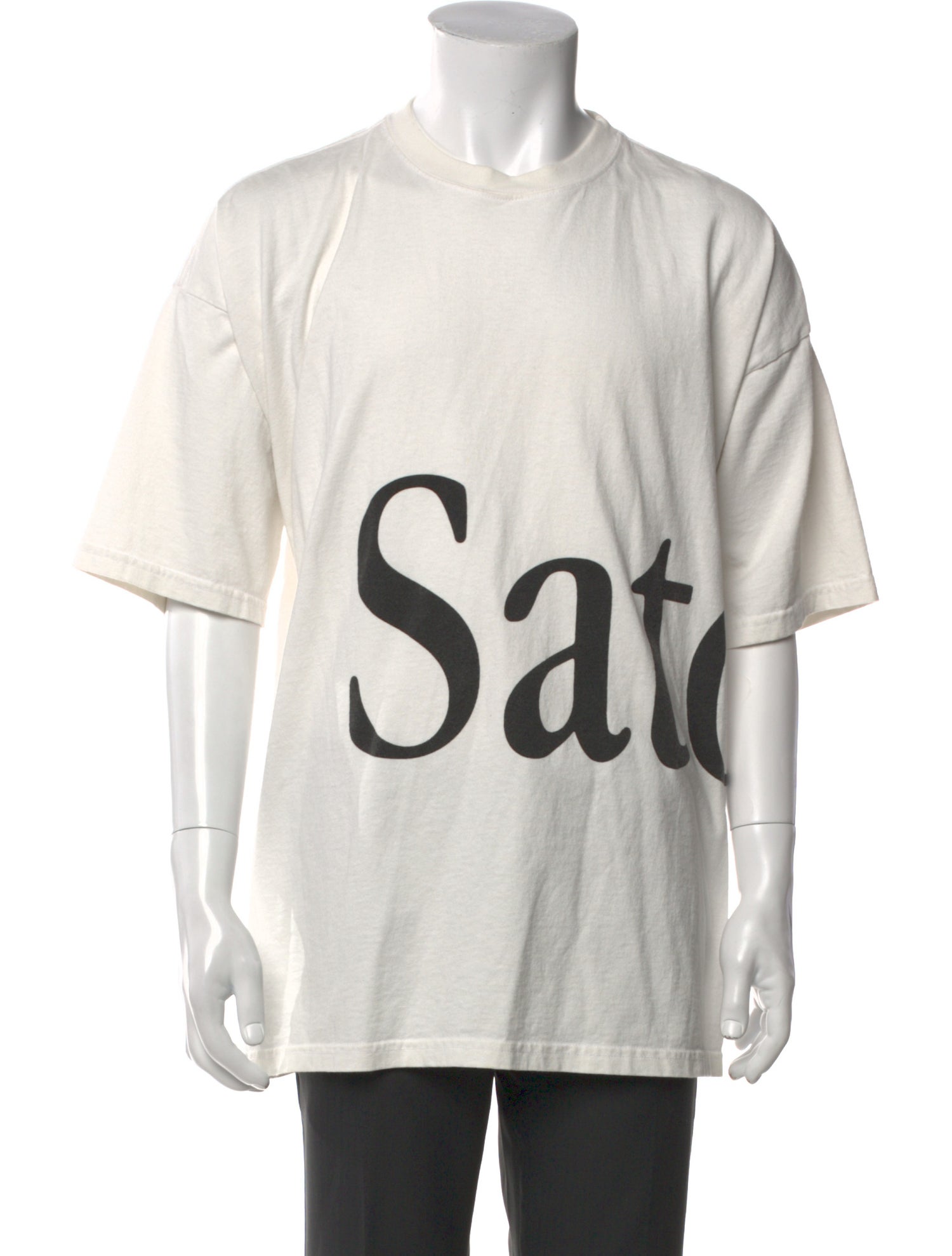 Satoshi Nakamoto Graphic Print Crew Neck T-Shirt