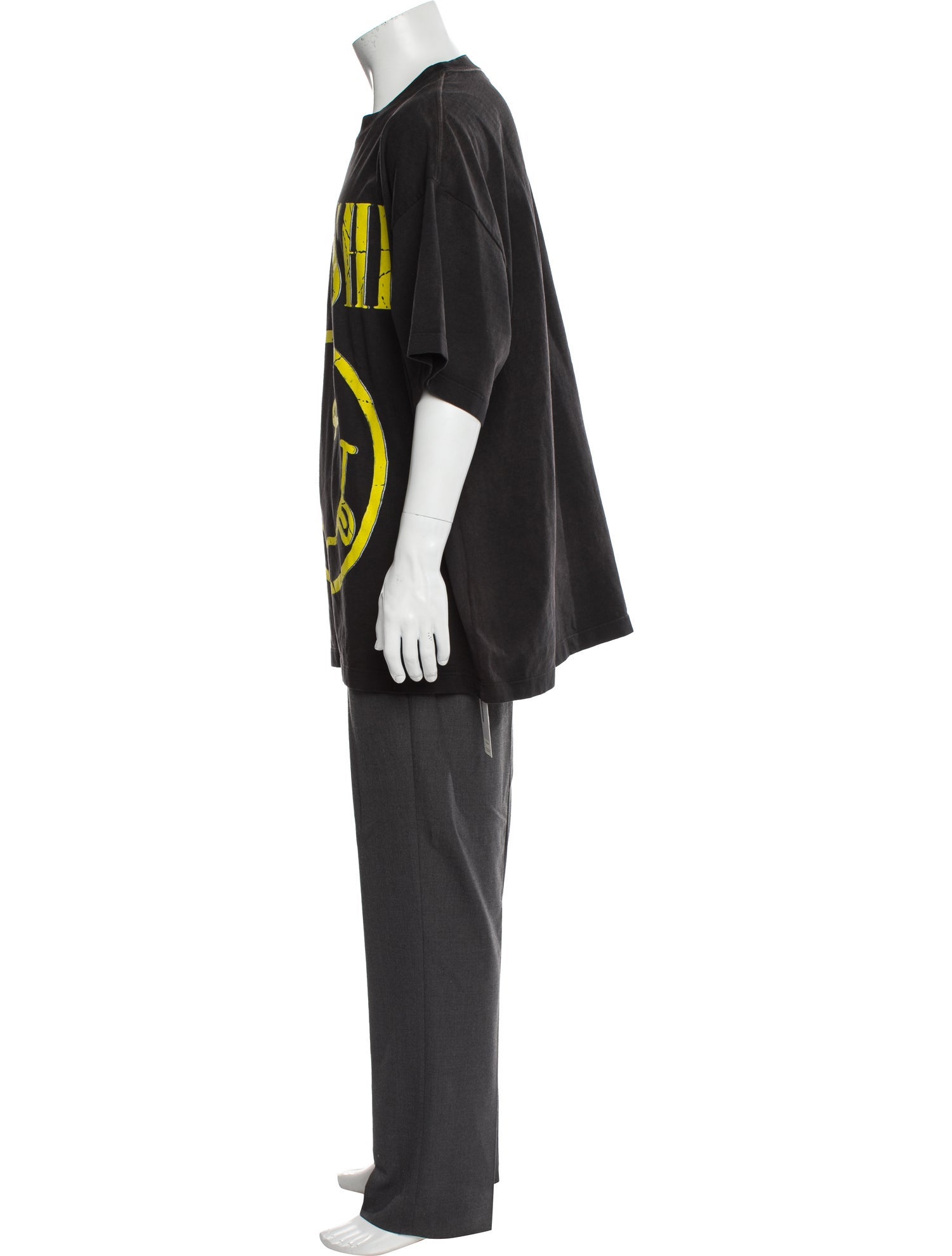 Satoshi Nakamoto Graphic Print Crew Neck T-Shirt