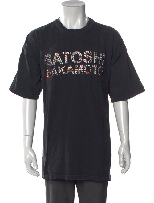 Satoshi Nakamoto Graphic Print Crew Neck T-Shirt