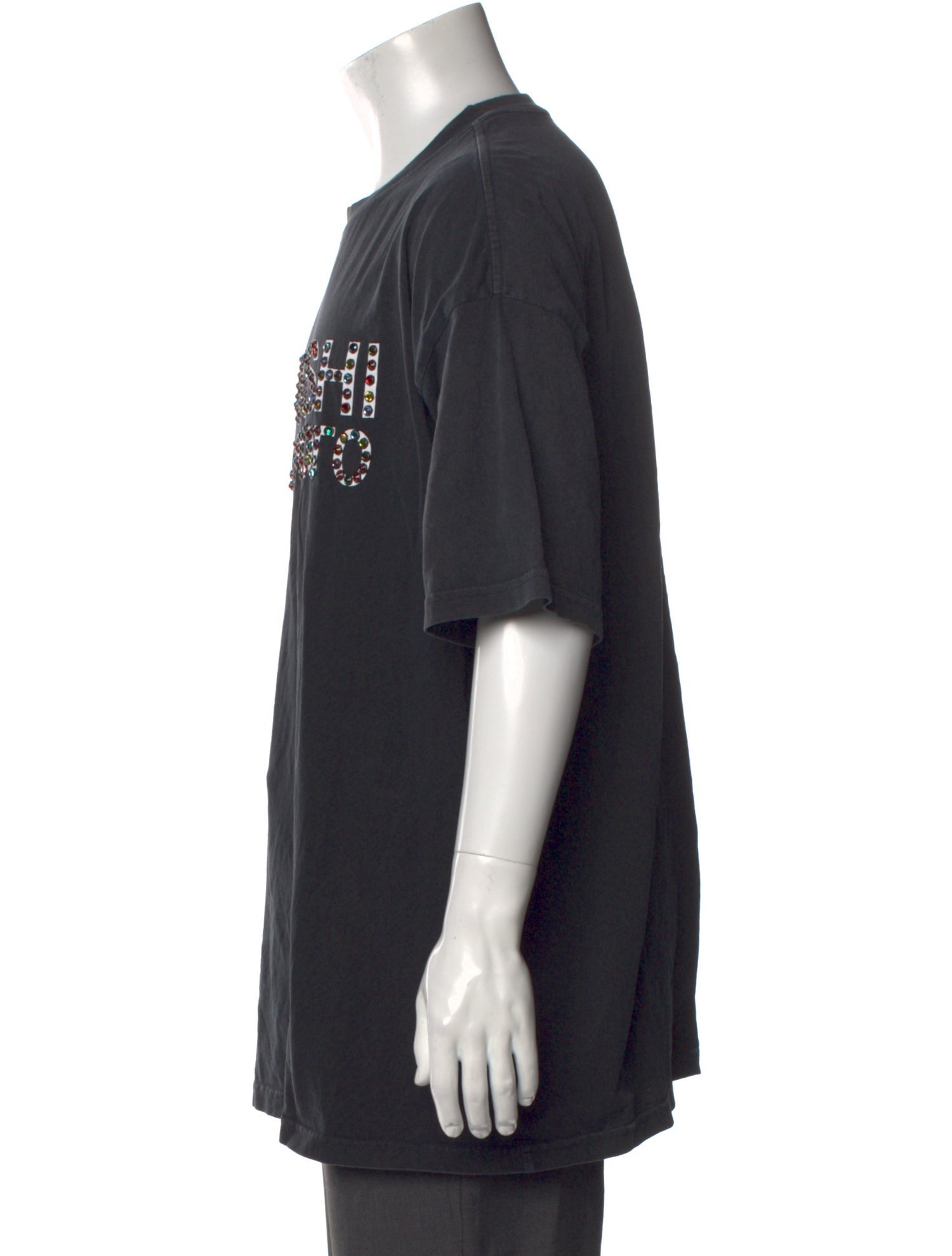 Satoshi Nakamoto Graphic Print Crew Neck T-Shirt