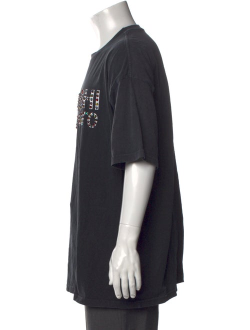 Satoshi Nakamoto Graphic Print Crew Neck T-Shirt