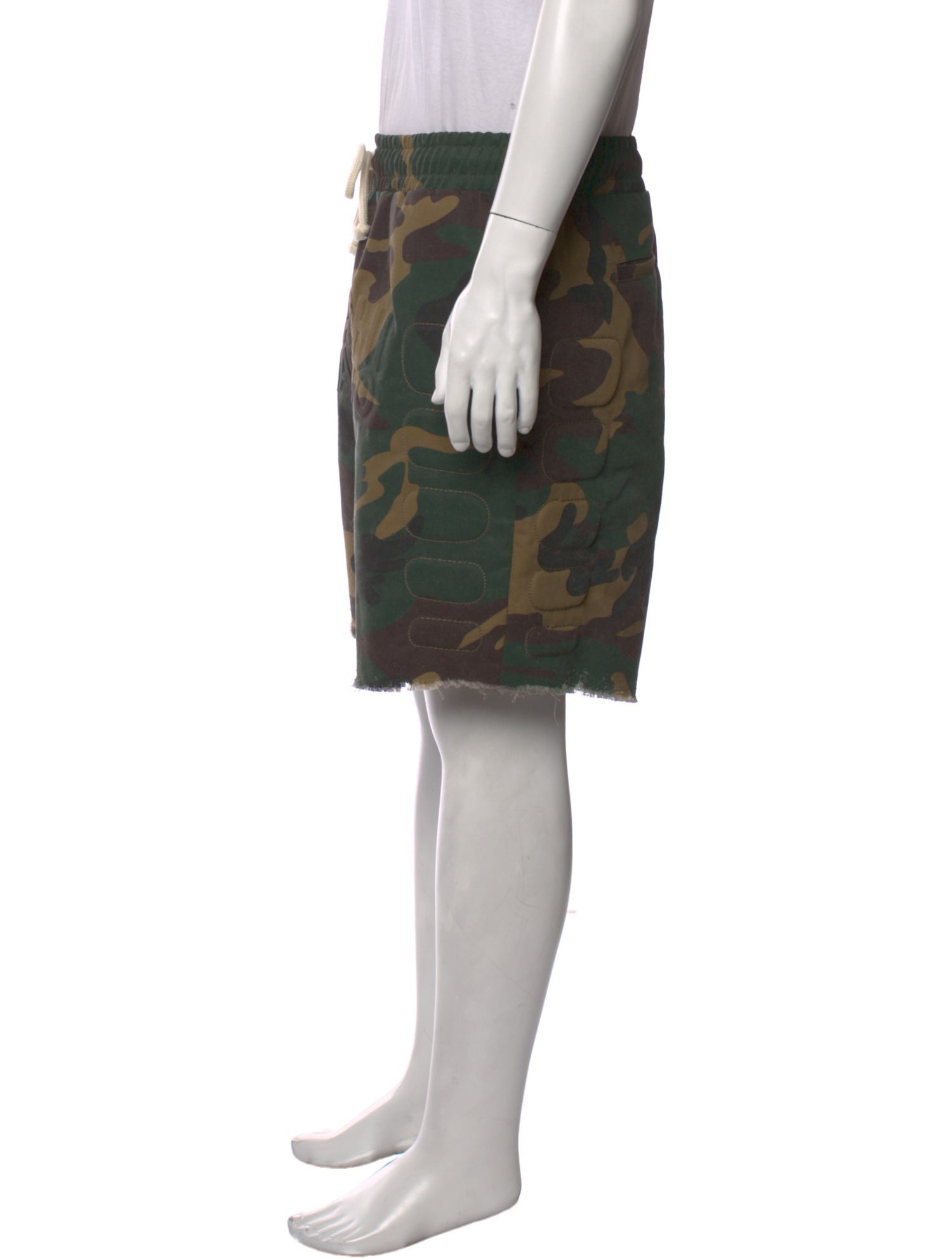 Satoshi Nakamoto Camouflage Print Shorts