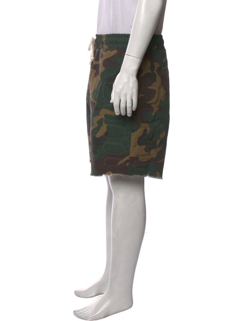 Satoshi Nakamoto Camouflage Print Shorts