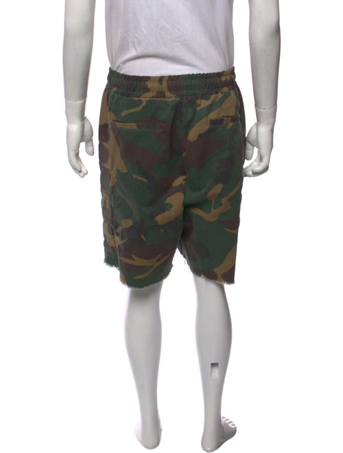 Satoshi Nakamoto Camouflage Print Shorts