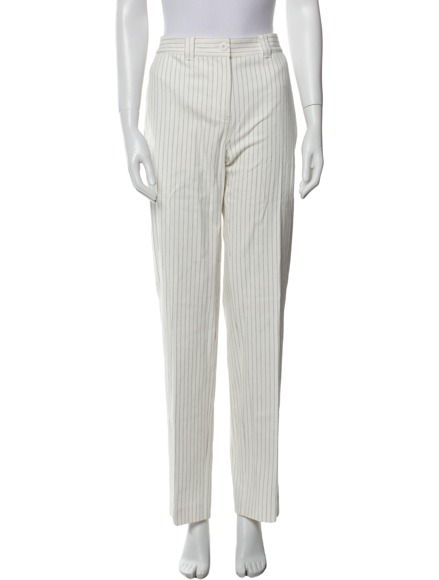 Saint Art Striped Straight Leg Pants