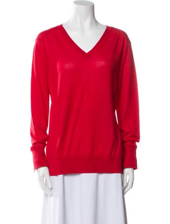 Saint Art Merino Wool V-Neck Sweater