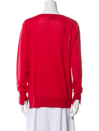 Saint Art Merino Wool V-Neck Sweater