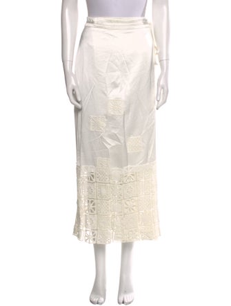 Saint Art Midi Length Skirt