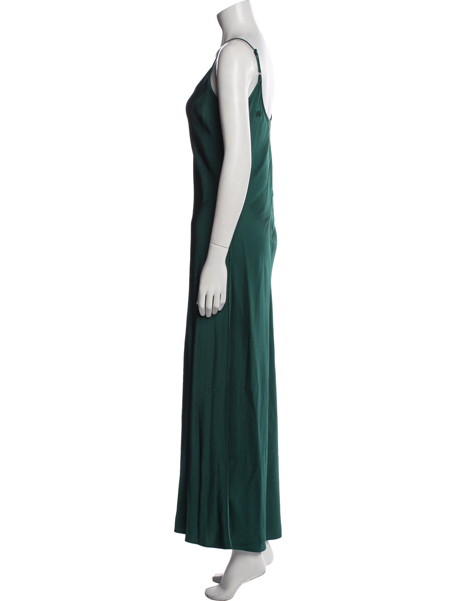 Saint Art Scoop Neck Long Dress