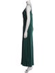 Saint Art Scoop Neck Long Dress
